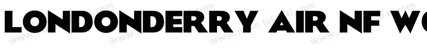Londonderry Air NF W01 Bold字体转换